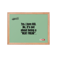 OCD Owned and Framed: Framed Photo Paper Poster for the OCD Community | ILLTOCHILL