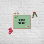 OCD Owned and Framed: Framed Photo Paper Poster for the OCD Community | ILLTOCHILL