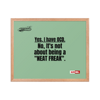 OCD Owned and Framed: Framed Photo Paper Poster for the OCD Community | ILLTOCHILL