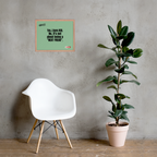 OCD Owned and Framed: Framed Photo Paper Poster for the OCD Community | ILLTOCHILL