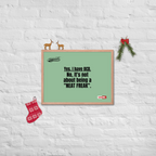 OCD Owned and Framed: Framed Photo Paper Poster for the OCD Community | ILLTOCHILL