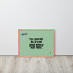 OCD Owned and Framed: Framed Photo Paper Poster for the OCD Community | ILLTOCHILL