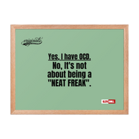 OCD Owned and Framed: Framed Photo Paper Poster for the OCD Community | ILLTOCHILL