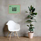 OCD Owned and Framed: Framed Photo Paper Poster for the OCD Community | ILLTOCHILL