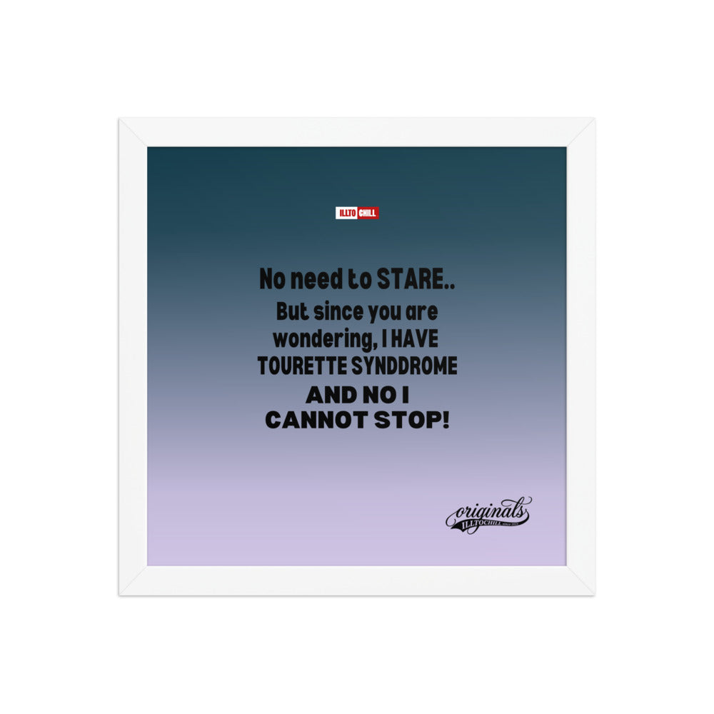 tourette-framed-photo-paper-poster