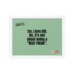 OCD Owned and Framed: Framed Photo Paper Poster for the OCD Community | ILLTOCHILL