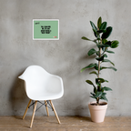 OCD Owned and Framed: Framed Photo Paper Poster for the OCD Community | ILLTOCHILL