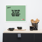 OCD Owned and Framed: Framed Photo Paper Poster for the OCD Community | ILLTOCHILL