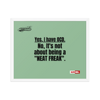 OCD Owned and Framed: Framed Photo Paper Poster for the OCD Community | ILLTOCHILL