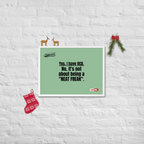 OCD Owned and Framed: Framed Photo Paper Poster for the OCD Community | ILLTOCHILL