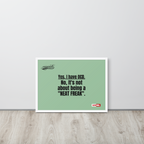 OCD Owned and Framed: Framed Photo Paper Poster for the OCD Community | ILLTOCHILL