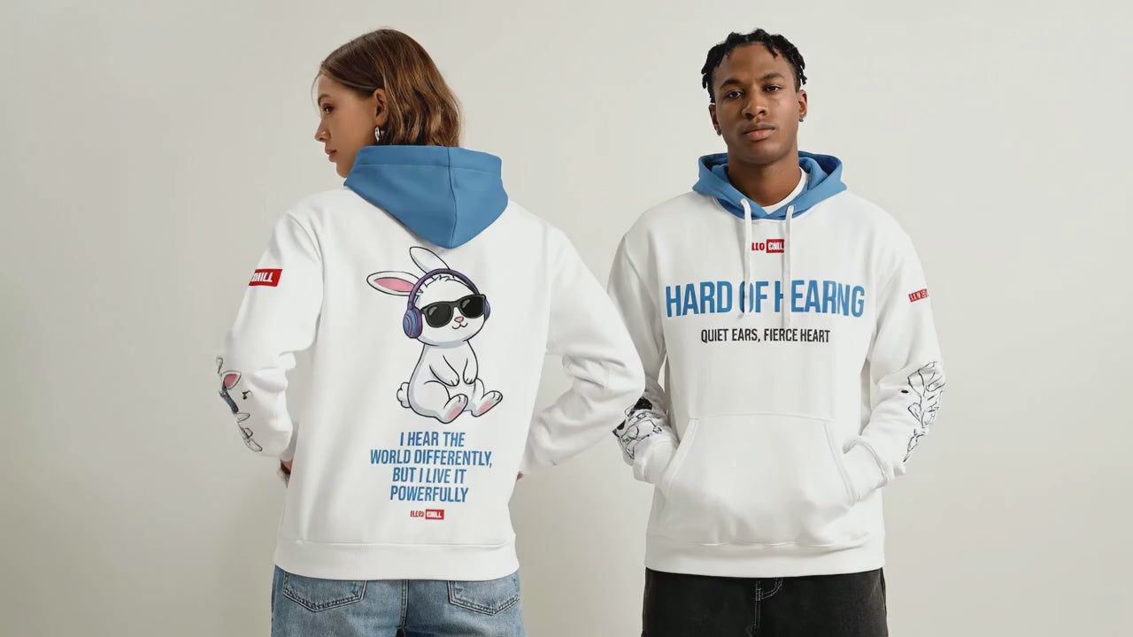 Soft Fit Strong Identity Hard of Hearing Hoodie – ILLTOCHILL