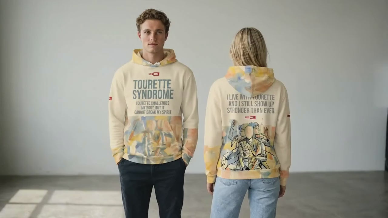 Heavy Identity Tourette Syndrome Unisex Heavyweight Hoodie – ILLTOCHILL Statement Wear