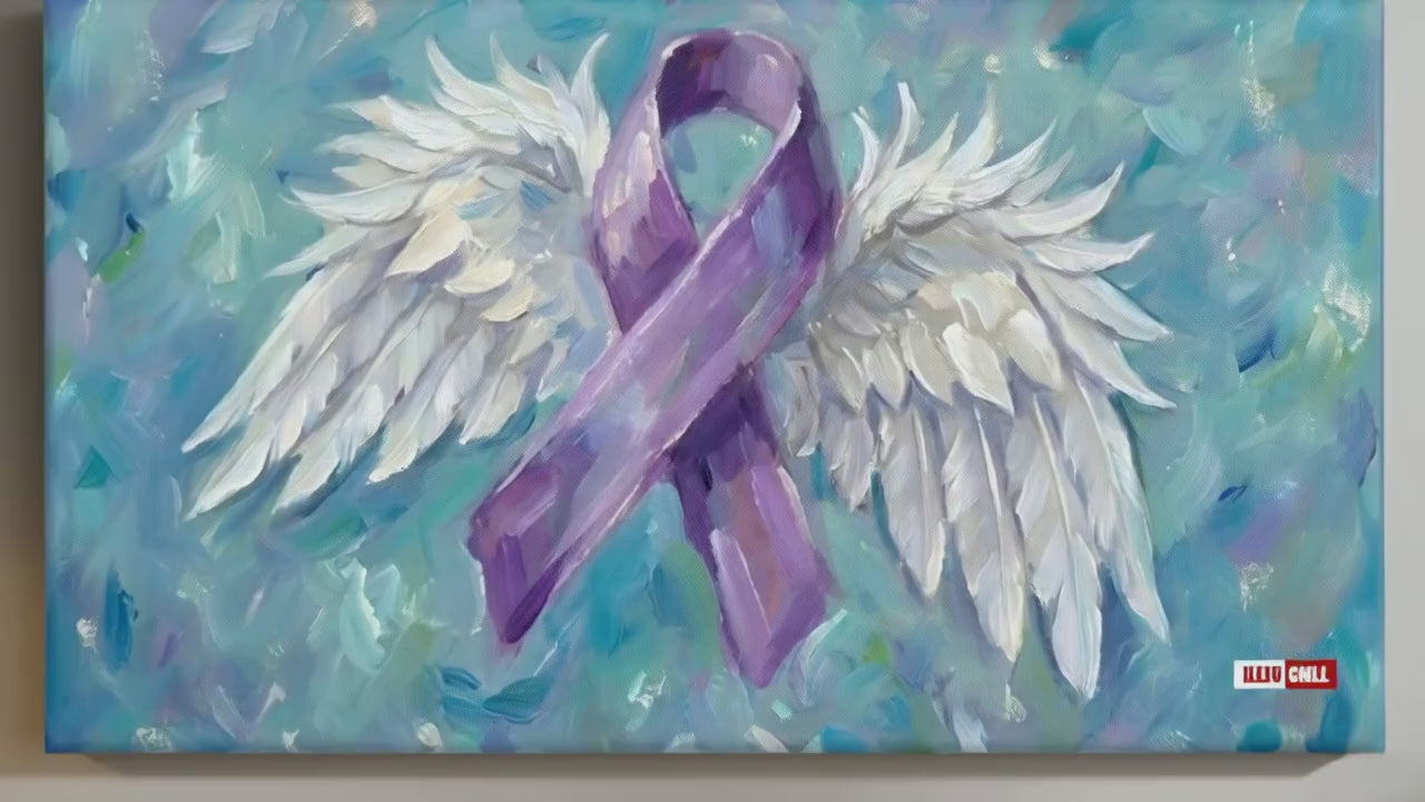 Still Standing Epilepsy Canvas – by ILLTOCHILL Wall Statement Art