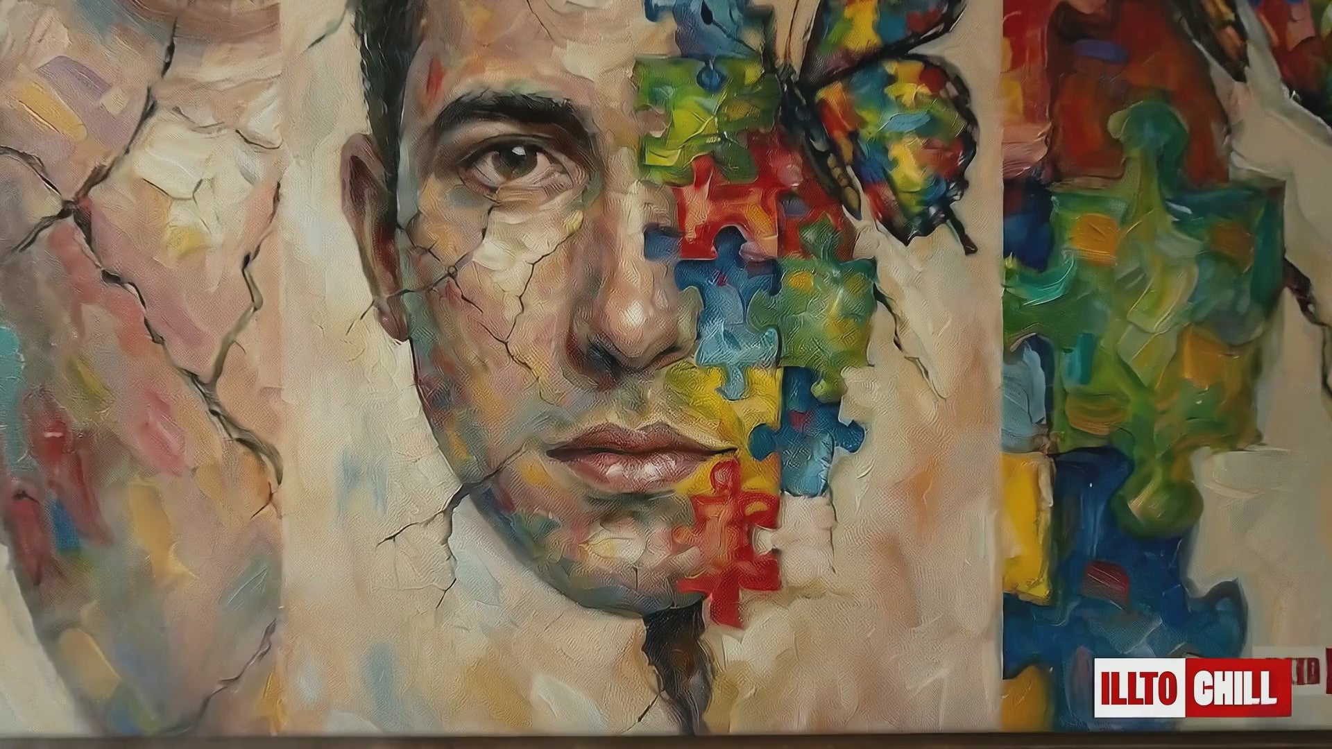 Autistic Acceptance Canvas Wall Art — Neurodiversity Statement | ILLTOCHILL