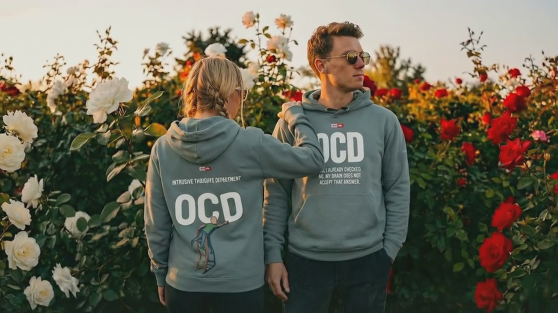 Chaos Brain Cozy Unisex Cotton Hoodie – OCD ILLTOCHILL Style