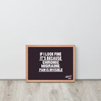 ILLTOCHILL Migraine Poster