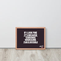 ILLTOCHILL Migraine Poster