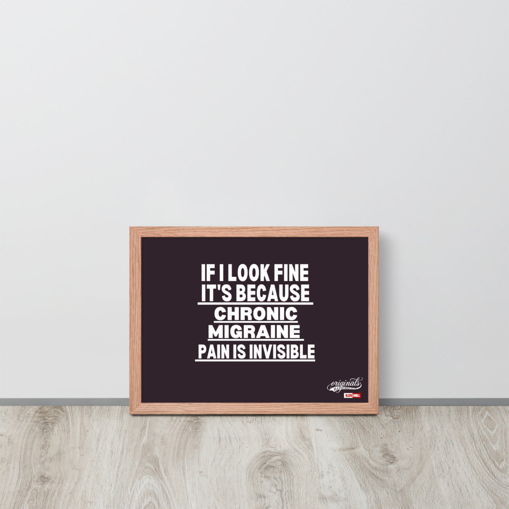 ILLTOCHILL Migraine Poster