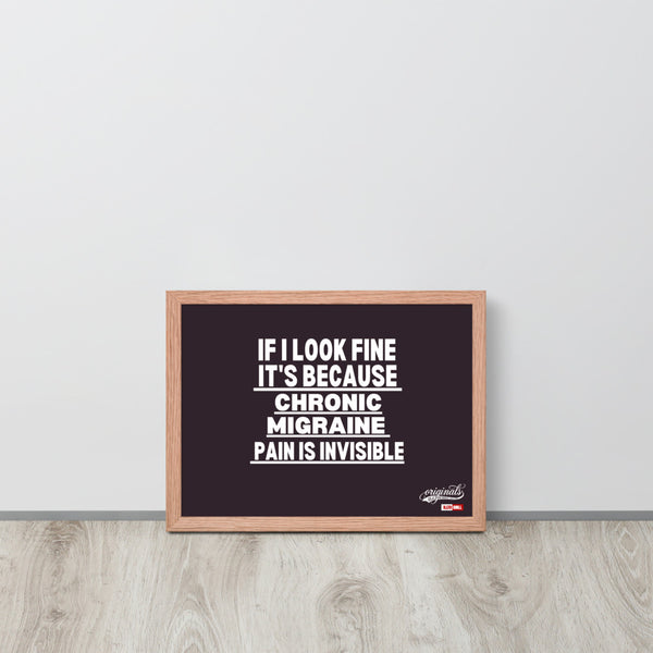 ILLTOCHILL Migraine Poster