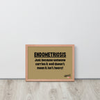 ILLTOCHILL Endometriosis Poster