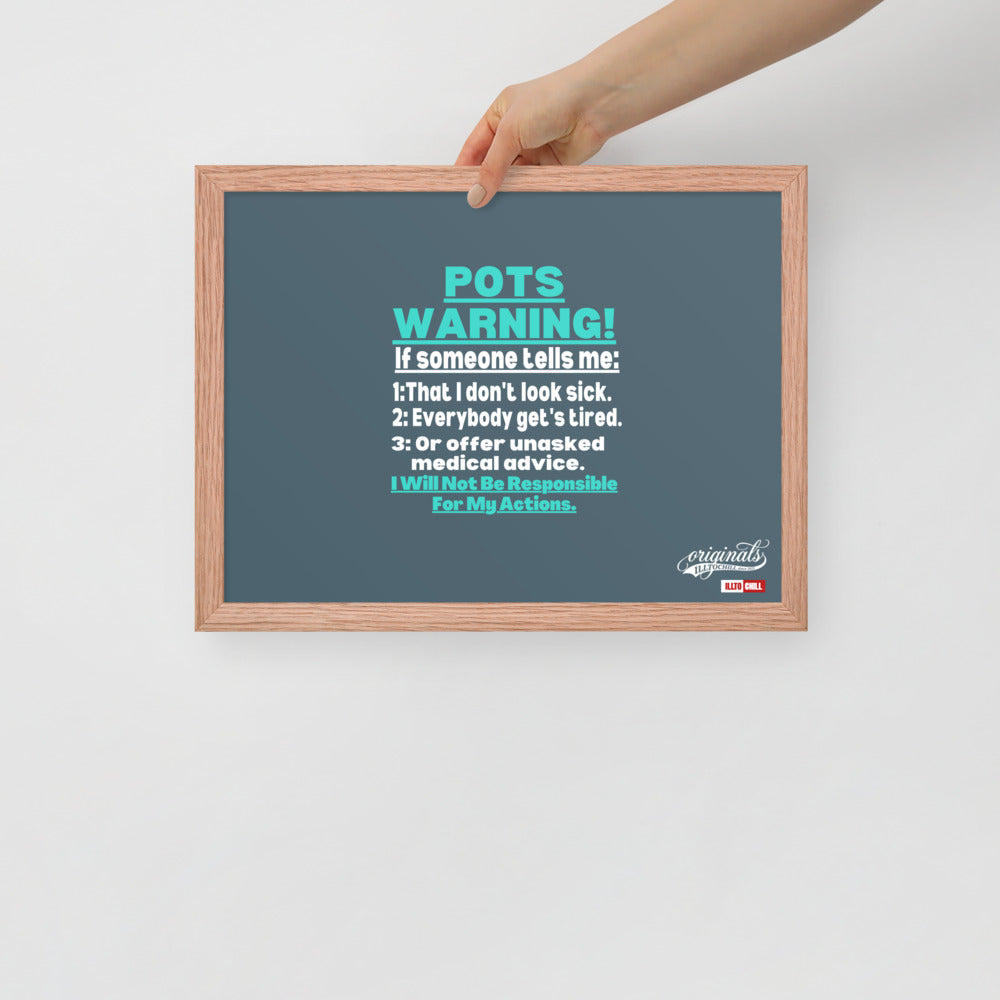 ILLTOCHILL POTS Poster