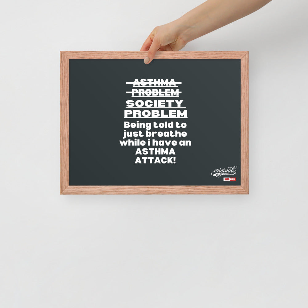 ILLTOCHILL Asthma Poster
