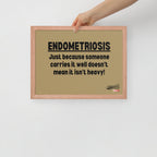 ILLTOCHILL Endometriosis Poster