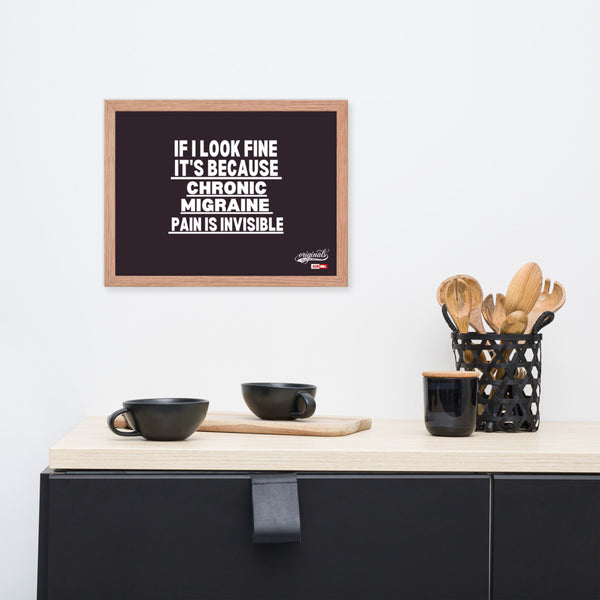 ILLTOCHILL Migraine Poster
