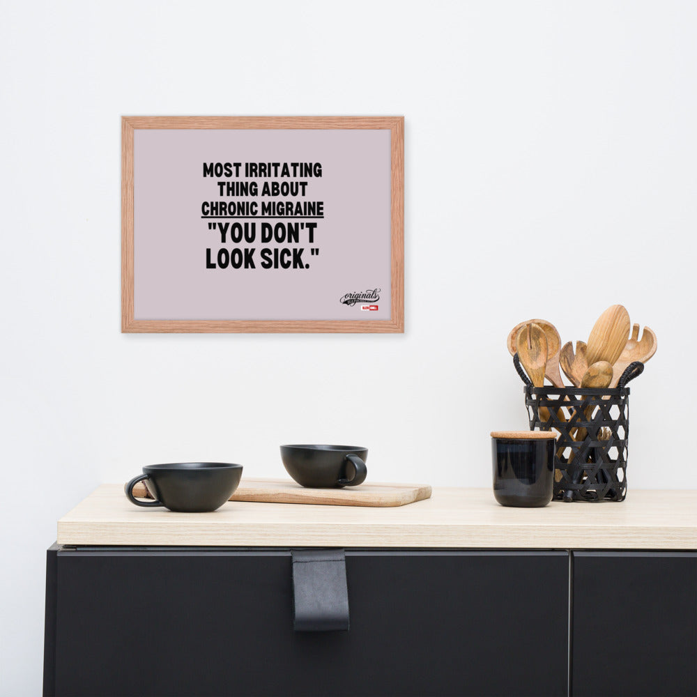 ILLTOCHILL Migraine Poster