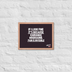 ILLTOCHILL Migraine Poster