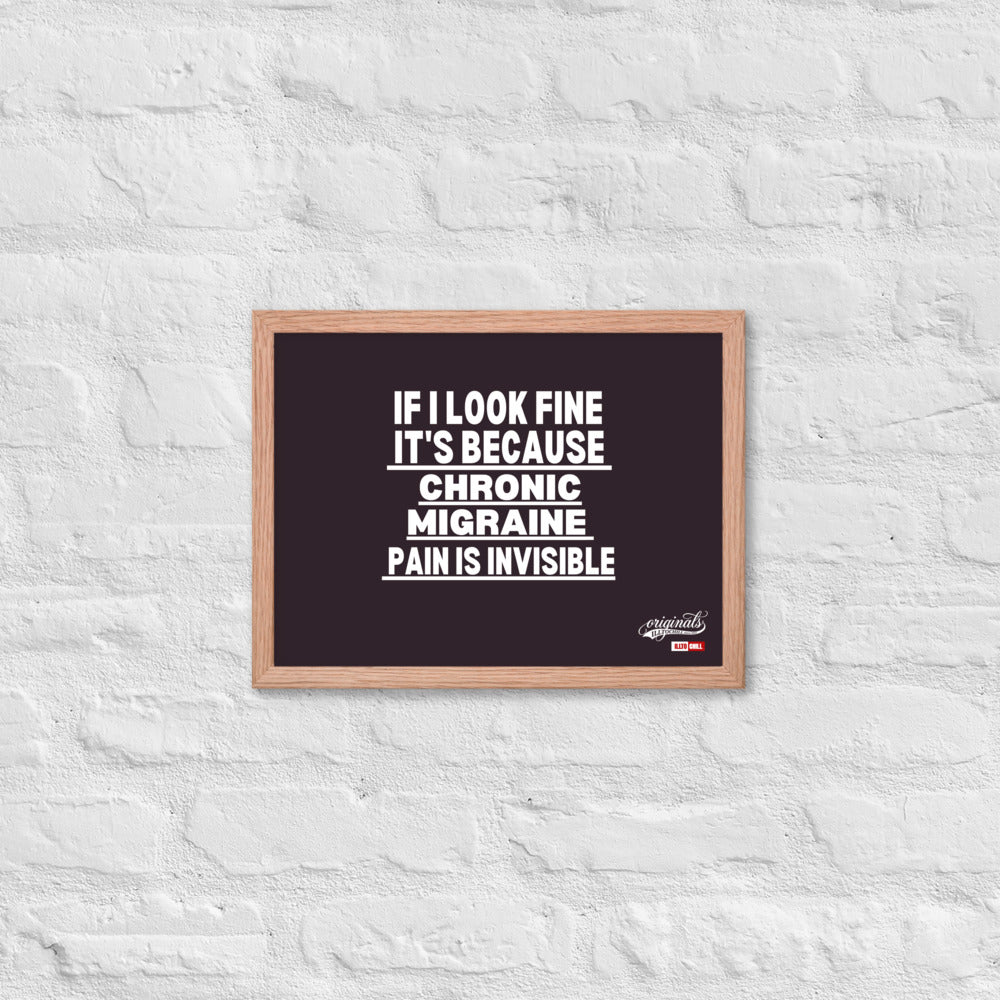 ILLTOCHILL Migraine Poster