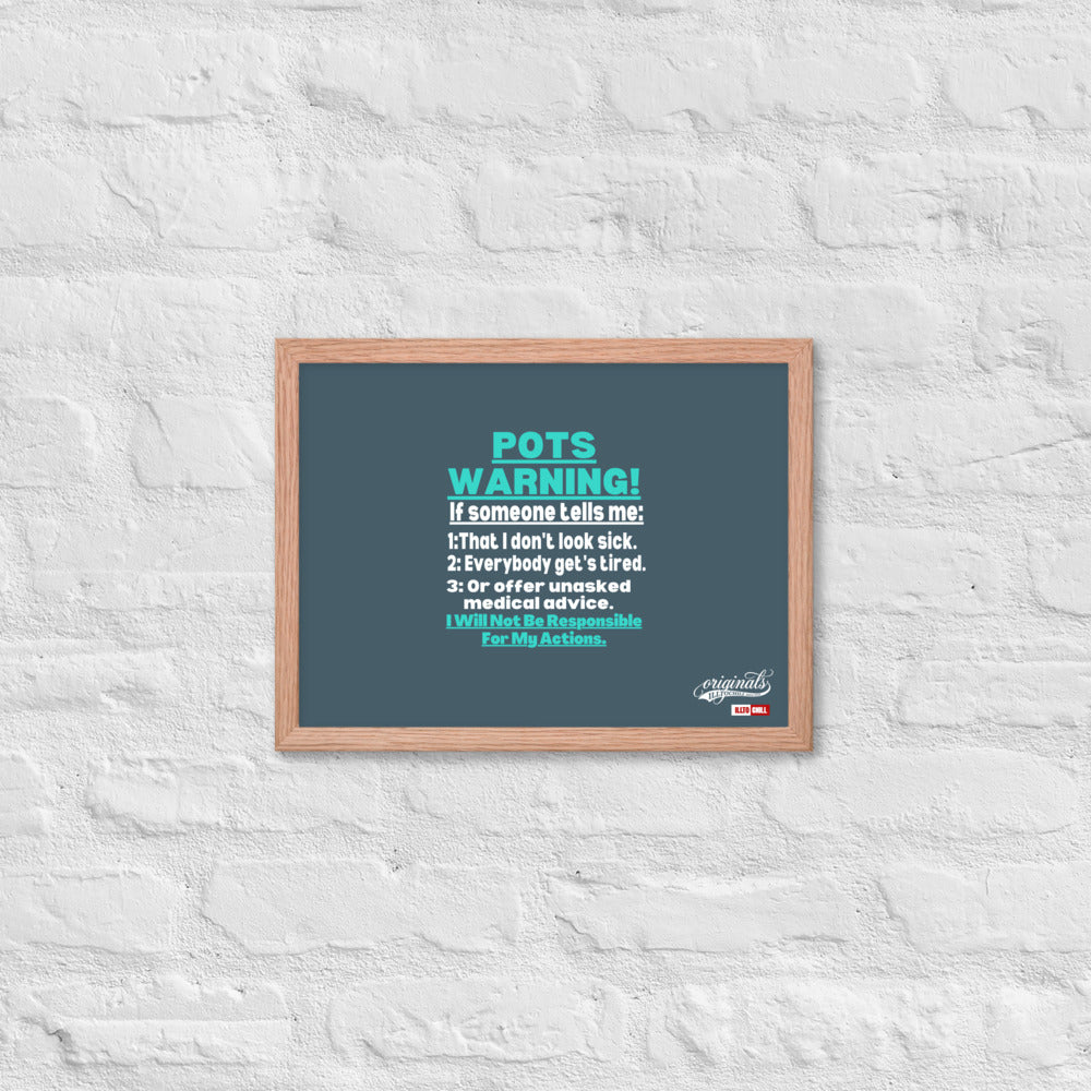 ILLTOCHILL POTS Poster