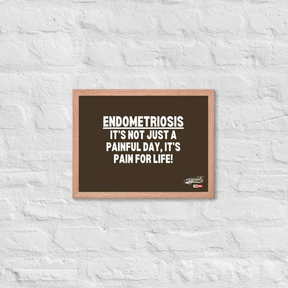 ILLTOCHILL Endometriosis Poster