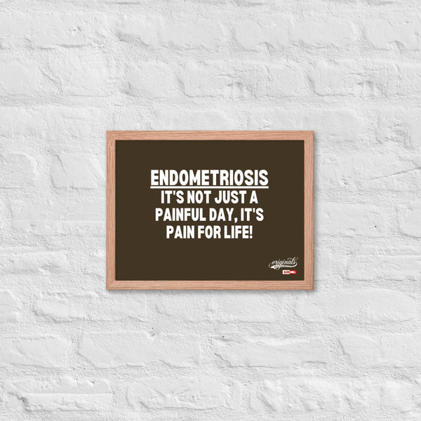 ILLTOCHILL Endometriosis Poster