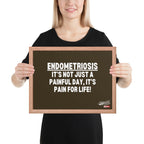 ILLTOCHILL Endometriosis Poster