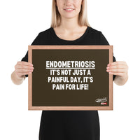 ILLTOCHILL Endometriosis Poster