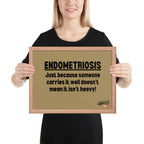 ILLTOCHILL Endometriosis Poster
