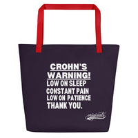ILLTOCHILL Crohn's Tote Bag