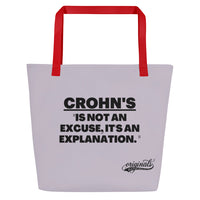 ILLTOCHILL Crohn's Tote Bag