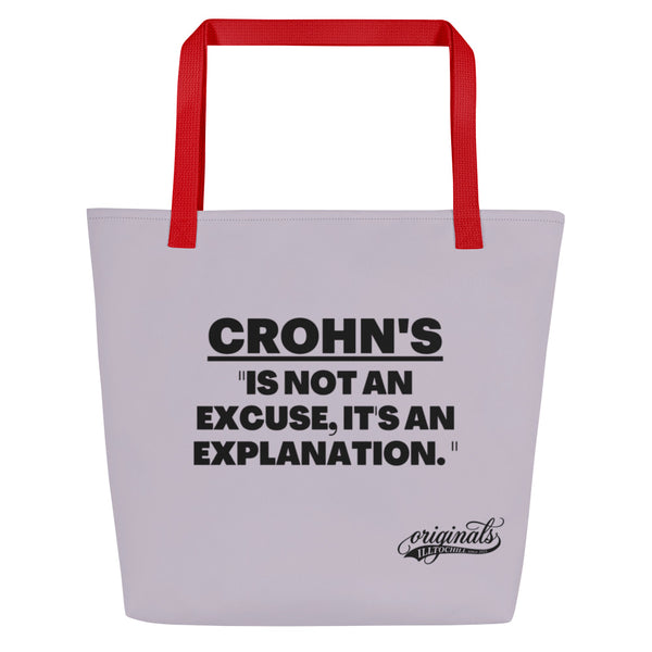 ILLTOCHILL Crohn's Tote Bag