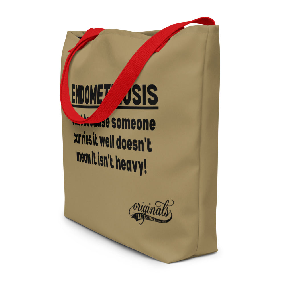 ILLTOCHILL Endometriosis Tote Bag