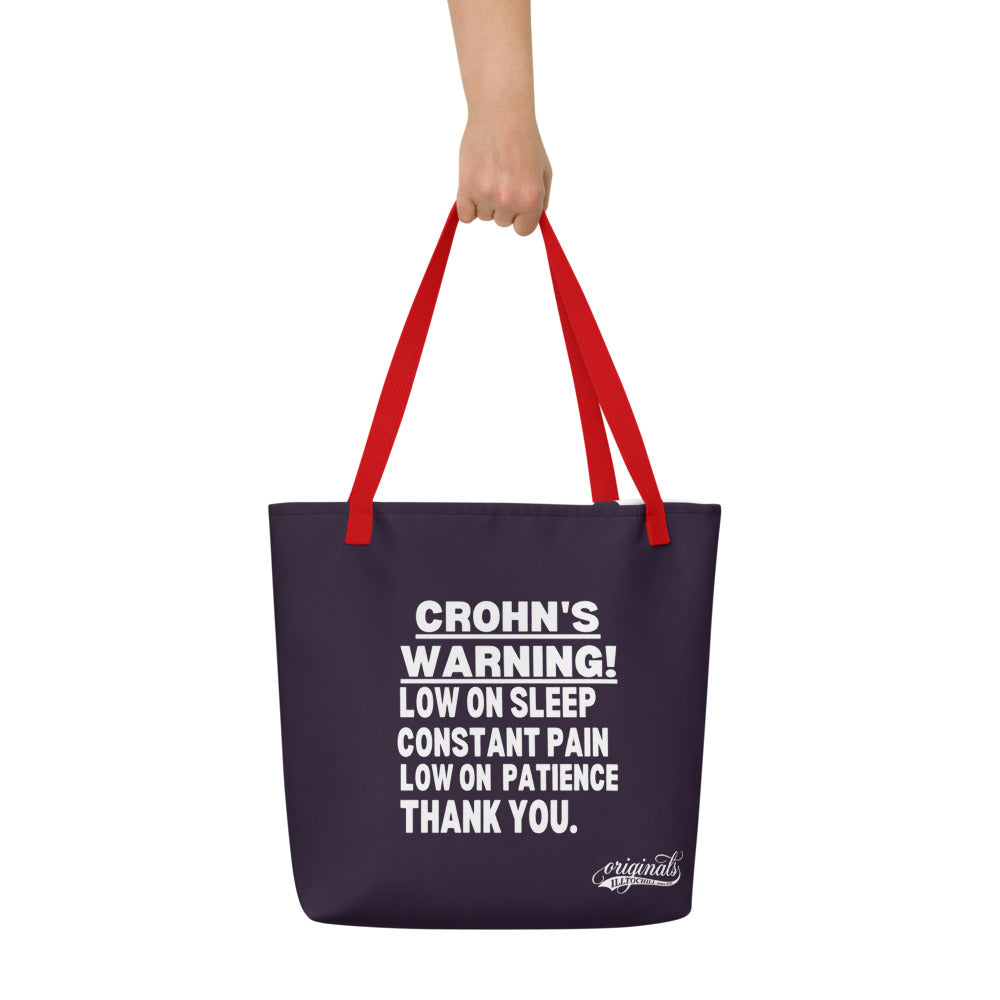 ILLTOCHILL Crohn's Tote Bag