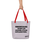 ILLTOCHILL Fibromyalgia Tote Bag