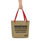 ILLTOCHILL Endometriosis Tote Bag