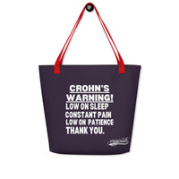 ILLTOCHILL Crohn's Tote Bag