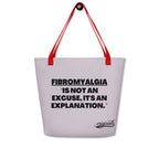 ILLTOCHILL Fibromyalgia Tote Bag