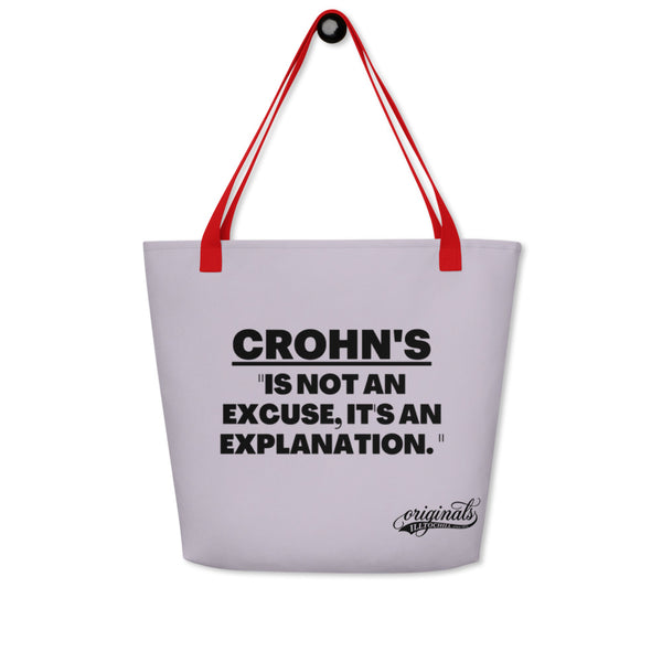 ILLTOCHILL Crohn's Tote Bag