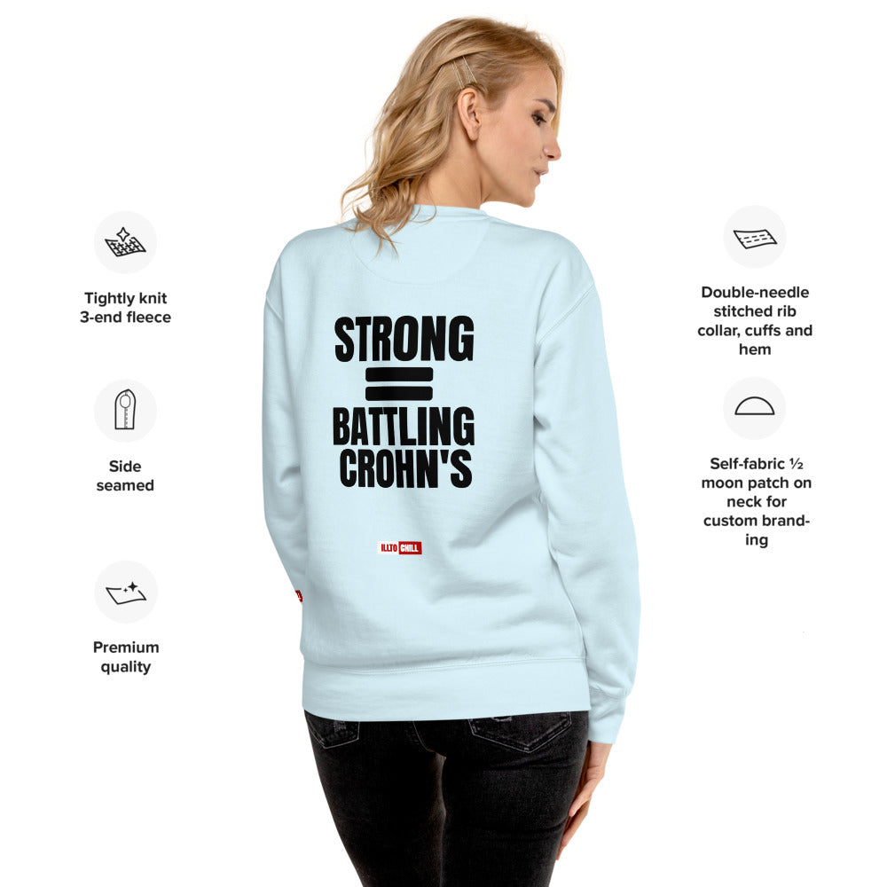 ILLTOCHILL Crohn's Sweatshirt