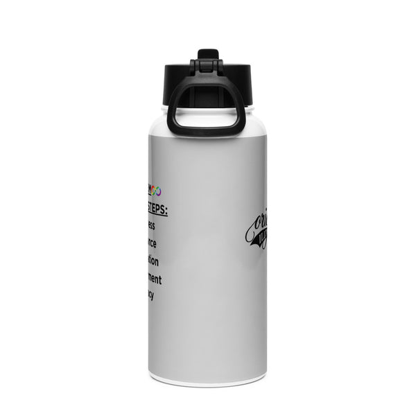 Autistic community energy with the ILLTOCHILL lid bottle in hand